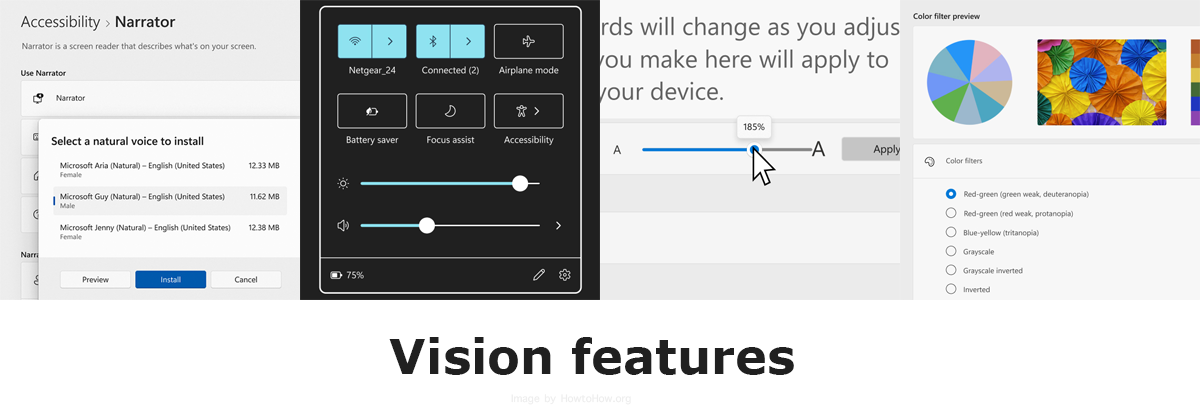 Visual Accessibility Features in Windows 11