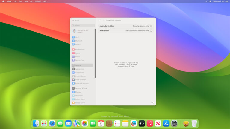 macOS Sonoma Update